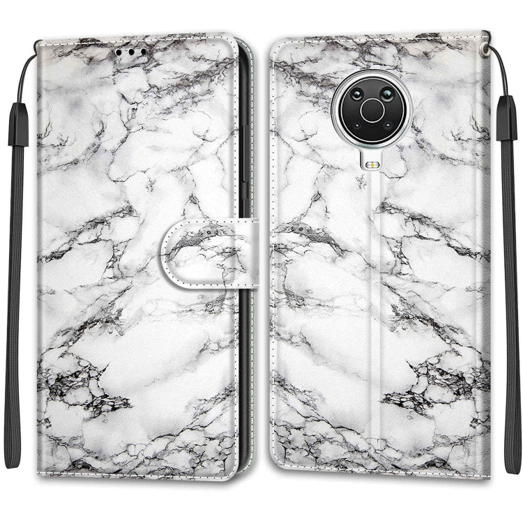 Estuche de cuero PU con tapa horizontal, cierre magnético, dibujo en color de voltaje, con soporte y ranuras para tarjetas, para Nokia G20/G10/6.3 Estuche de cuero PU con tapa horizontal, cierre magnético, dibujo en color de voltaje, con soporte y ranuras para tarjetas, para Nokia G20/G10/6.3