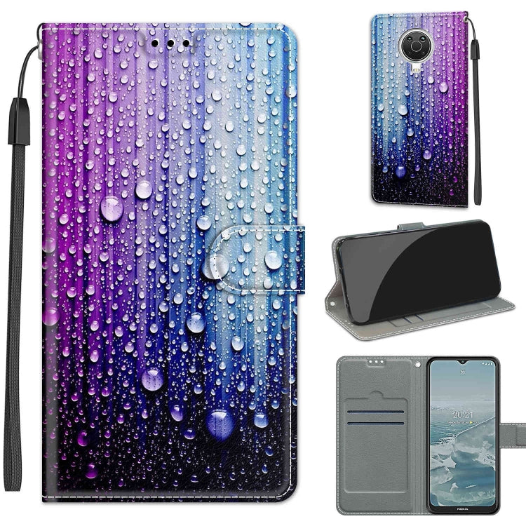 Estuche de cuero PU con tapa horizontal, cierre magnético, dibujo en color de voltaje, con soporte y ranuras para tarjetas, para Nokia G20/G10/6.3 Estuche de cuero PU con tapa horizontal, cierre magnético, dibujo en color de voltaje, con soporte y ranuras para tarjetas, para Nokia G20/G10/6.3