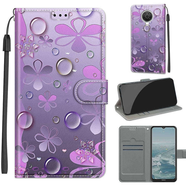 Estuche de cuero PU con tapa horizontal, cierre magnético, dibujo en color de voltaje, con soporte y ranuras para tarjetas, para Nokia G20/G10/6.3 Estuche de cuero PU con tapa horizontal, cierre magnético, dibujo en color de voltaje, con soporte y ranuras para tarjetas, para Nokia G20/G10/6.3