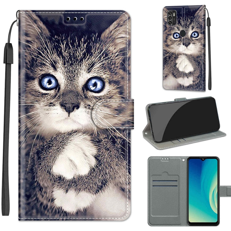 Estuche de cuero PU con tapa horizontal, cierre magnético y dibujo en color de voltaje, con soporte y ranuras para tarjetas, para ZTE Blade A7s 2020 Estuche de cuero PU con tapa horizontal, cierre magnético y dibujo en color de voltaje, con soporte y ranuras para tarjetas, para ZTE Blade A7s 2020