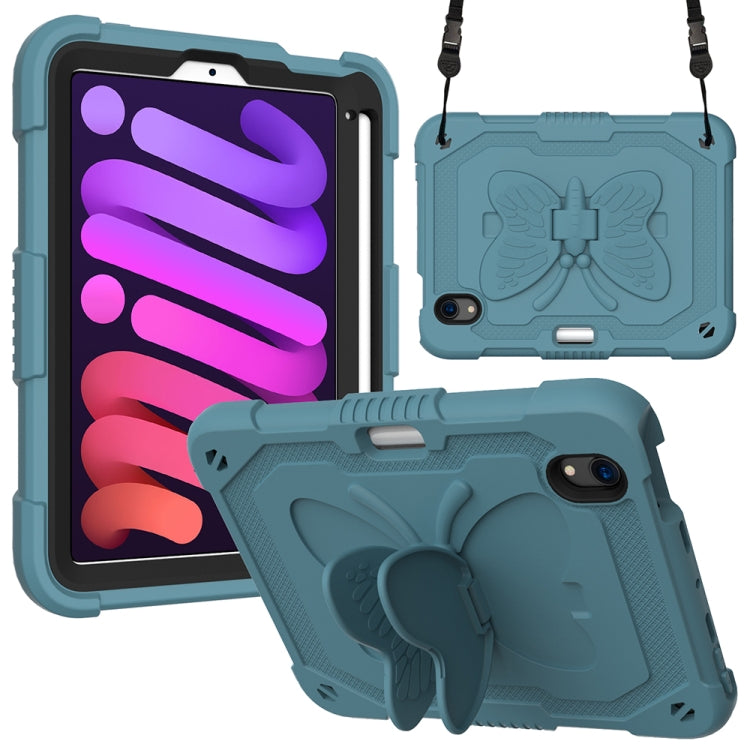 Pure Color PC + Silicone Anti-drop Protective Case with Butterfly Shape Holder & Pen Slot, For iPad 9.7 2018 & 2017 / Pro 9.7 inch / Air 2 / 6, For iPad 10.2 2021 & 2020 & 2019 / Air 3 10.5 inch, For iPad mini 6 2021 / mini 2024 Pure Color PC + Silicone Anti-drop Protective Case with Butterfly Shape Holder & Pen Slot, For iPad 9.7 2018 & 2017 / Pro 9.7 inch / Air 2 / 6, For iPad 10.2 2021 & 2020 & 2019 / Air 3 10.5 inch, For iPad mini 6 2021 / mini 2024