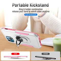 Pioneer Armor Heavy Duty PC + TPU Shockproof Case with Holder, For iPhone 13 mini, For iPhone 13, For iPhone 13 Pro, For iPhone 13 Pro Max