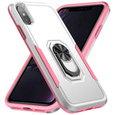 Pioneer Armor Heavy Duty PC + TPU Shockproof Case with Holder, For iPhone XS Max