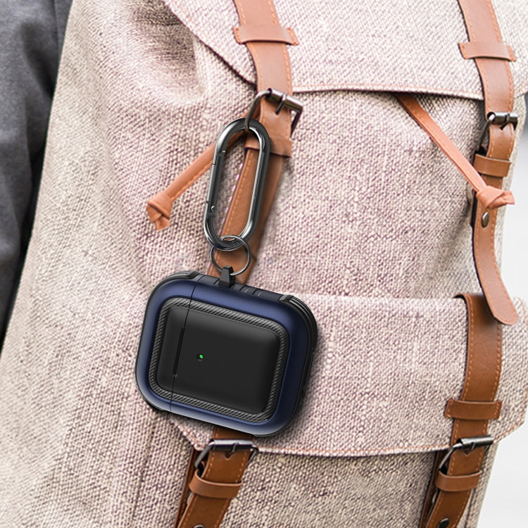 Estuche protector de TPU + PC a prueba de golpes para auriculares inalámbricos con mosquetón, para AirPods 1/2, para AirPods Pro Estuche protector de TPU + PC a prueba de golpes para auriculares inalámbricos con mosquetón, para AirPods 1/2, para AirPods Pro