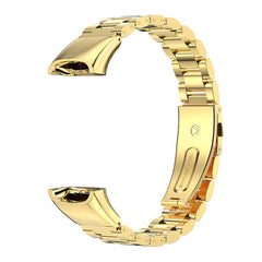 MIJOBS Three Strains Stainless Steel Metal Buckle Replacement Strap Watchband