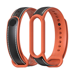 MIJOBS TPU + Leather Replacement Strap Watchband