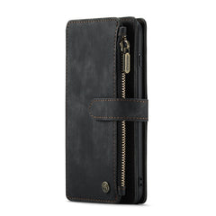 CaseMe-C30 PU + TPU Multifunctional Horizontal Flip Leather Case with Holder & Card Slot & Wallet & Zipper Pocket