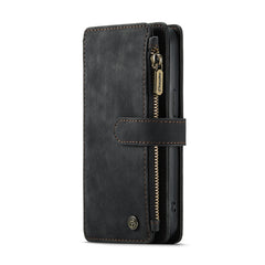 CaseMe-C30 PU + TPU Multifunktionale horizontale Flip-Ledertasche mit Halter & Kartensteckplatz & Geldbörse & Reißverschlusstasche, für iPhone XS / X, für iPhone XR, für iPhone XS Max