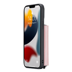 JEEHOOD - Funda de piel con tapa horizontal y cremallera magnética con soporte, ranura para tarjetas y billetera, para iPhone 13 mini, iPhone 13, iPhone 13 Pro, iPhone 13 Pro Max