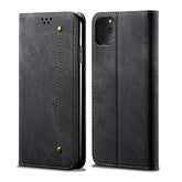 Denim Texture Casual Style Horizontal Flip Leather Case with Holder & Card Slots & Wallet, For iPhone 11 Pro Max, For iPhone 11 Pro, For iPhone 11, For iPhone X / XS, For iPhone XS Max, For Huawei Y9 (2019)