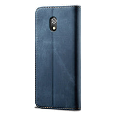 Denim Texture Casual Style Horizontal Flip Leather Case with Holder & Card Slots & Wallet, For Xiaomi Redmi 8A, For Galaxy A10s, For Xiaomi Mi 9
