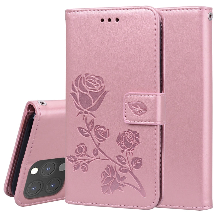 Rose Embossed Horizontal Flip PU Leather Case with Holder & Card Slots & Wallet Rose Embossed Horizontal Flip PU Leather Case with Holder & Card Slots & Wallet