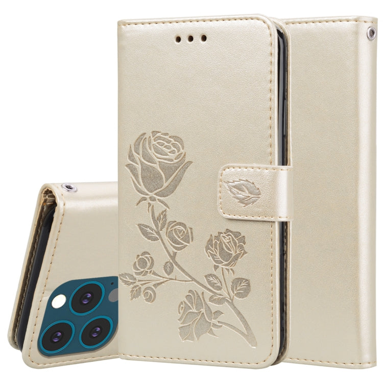 Rose Embossed Horizontal Flip PU Leather Case with Holder & Card Slots & Wallet Rose Embossed Horizontal Flip PU Leather Case with Holder & Card Slots & Wallet