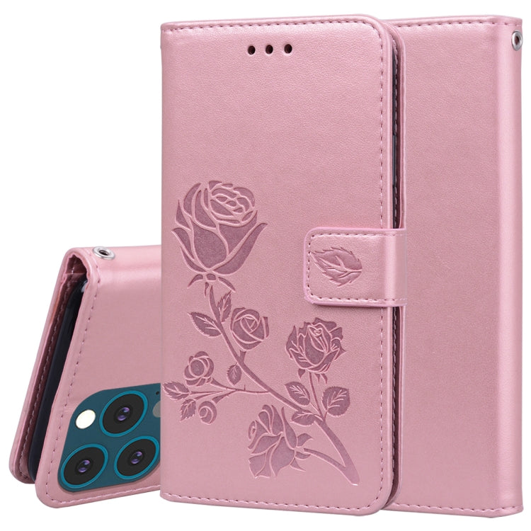 Rose Embossed Horizontal Flip PU Leather Case with Holder & Card Slots & Wallet Rose Embossed Horizontal Flip PU Leather Case with Holder & Card Slots & Wallet