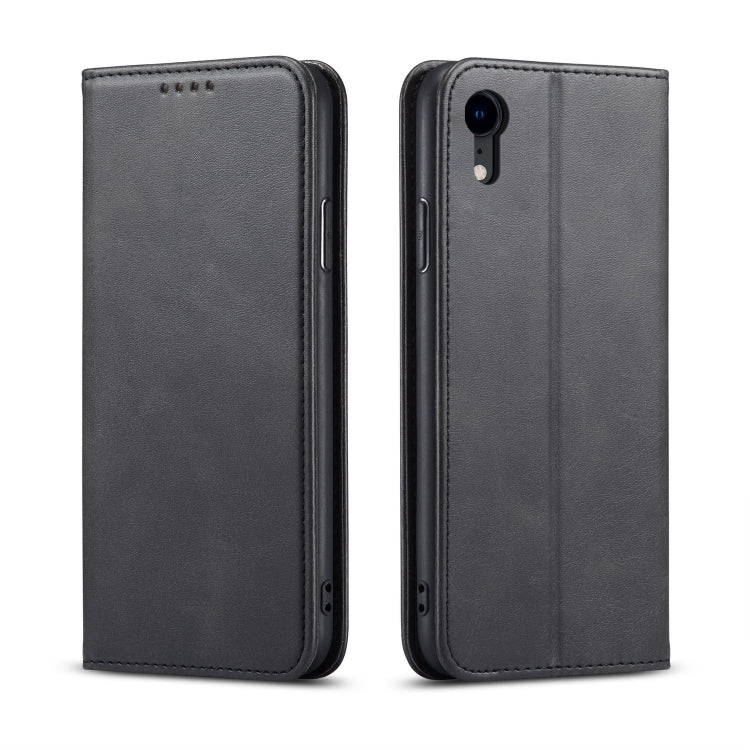 Calf Texture Magnetic Horizontal Flip Leather Case with Holder & Card Slots & Wallet, For iPhone XR, For iPhone XS Max, For iPhone SE 2022 / SE 2020 / 8 / 7, For iPhone 8 Plus / 7 Plus, For iPhone 11