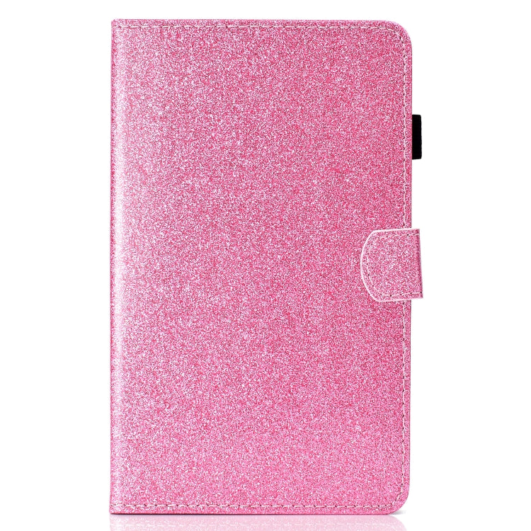 Estuche de cuero con tapa horizontal y diseño de purpurina brillante con ranura para tarjetas y función de suspensión/activación para iPad mini 2024/mini 6 Estuche de cuero con tapa horizontal y diseño de purpurina brillante con ranura para tarjetas y función de suspensión/activación para iPad mini 2024/mini 6