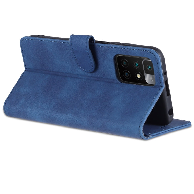 AZNS Skin Feel Calf Texture Horizontal Flip Leather Case with Card Slots & Holder & Wallet, For Xiaomi Redmi 10 AZNS Skin Feel Calf Texture Horizontal Flip Leather Case with Card Slots & Holder & Wallet, For Xiaomi Redmi 10