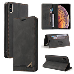 Skin Feel Anti-theft Brush Horizontal Flip Leather Case with Holder & Card Slots & Wallet, For iPhone X / XS, For iPhone SE 2022 / SE 2020 / 8 / 7, For iPhone 8 Plus & 7 Plus