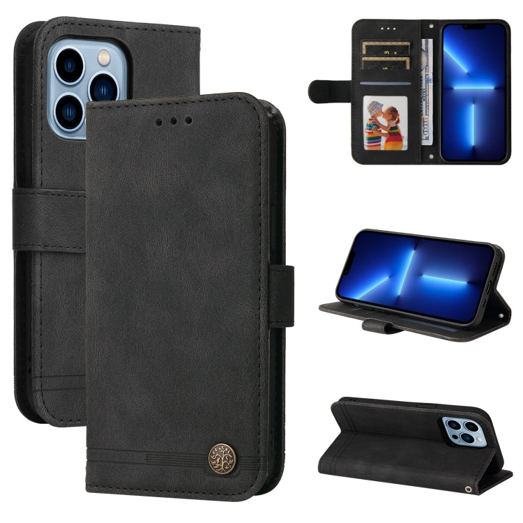 Skin Feel Life Tree Metal Button Horizontal Flip Leather Case with Holder & Card Slot & Wallet & Photo Frame & Strap, For iPhone 13 mini, For iPhone 13, For iPhone 13 Pro, For iPhone 13 Pro Max Skin Feel Life Tree Metal Button Horizontal Flip Leather Case with Holder & Card Slot & Wallet & Photo Frame & Strap, For iPhone 13 mini, For iPhone 13, For iPhone 13 Pro, For iPhone 13 Pro Max
