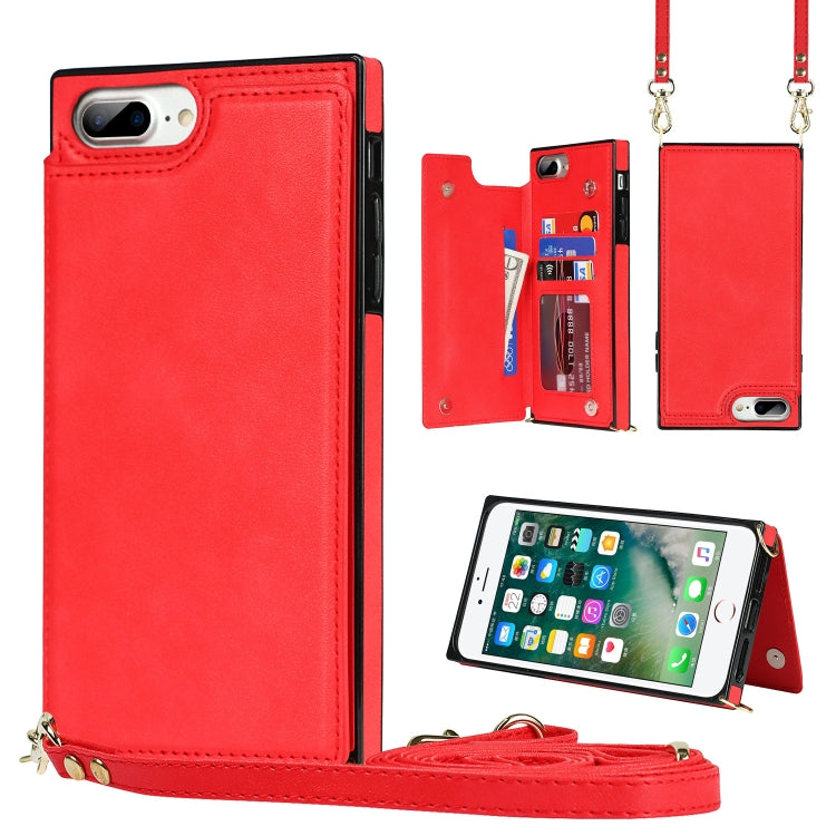 Cross-body Square Double Buckle Flip Card Bag TPU+PU Case with Card Slots & Wallet & Photo & Strap, For iPhone 8 Plus / 7 Plus, For iPhone SE 2022 / SE 2020 / 8 / 7, For iPhone 11, For iPhone 11 Pro Cross-body Square Double Buckle Flip Card Bag TPU+PU Case with Card Slots & Wallet & Photo & Strap, For iPhone 8 Plus / 7 Plus, For iPhone SE 2022 / SE 2020 / 8 / 7, For iPhone 11, For iPhone 11 Pro