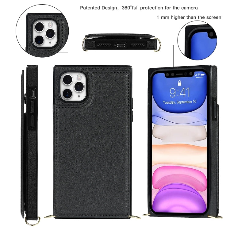 Cross-body Square Double Buckle Flip Card Bag TPU+PU Case with Card Slots & Wallet & Photo & Strap, For iPhone 11 Pro Max, For iPhone 12 mini, For iPhone 12 / 12 Pro, For iPhone 12 Pro Max Cross-body Square Double Buckle Flip Card Bag TPU+PU Case with Card Slots & Wallet & Photo & Strap, For iPhone 11 Pro Max, For iPhone 12 mini, For iPhone 12 / 12 Pro, For iPhone 12 Pro Max