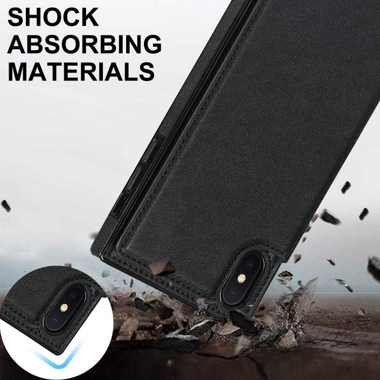 Cross-body Square Double Buckle Flip Card Bag TPU+PU Case with Card Slots & Wallet & Photo & Strap, For iPhone XS / X, For iPhone XS Max, For iPhone XR Cross-body Square Double Buckle Flip Card Bag TPU+PU Case with Card Slots & Wallet & Photo & Strap, For iPhone XS / X, For iPhone XS Max, For iPhone XR