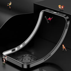 Electroplated Edge Frosted TPU Shockproof Case, For iPhone 13 mini, For iPhone 13, For iPhone 13 Pro