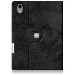 Estuche de cuero PU con tapa horizontal de voltaje de color sólido con soporte giratorio y ranura para lápiz y función de suspensión/activación, para iPad mini 2024 / mini 6