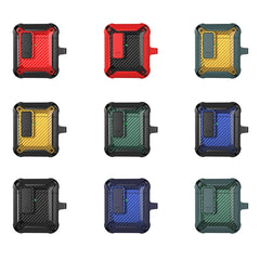 Estuche protector de fibra de carbono Bumblebee a prueba de golpes para auriculares inalámbricos con interruptor, para AirPods 1/2, para AirPods Pro