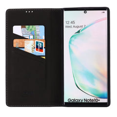 GEBEI PU+TPU Horizontal Flip Protective Case with Holder & Card Slots, For Galaxy Note 10+