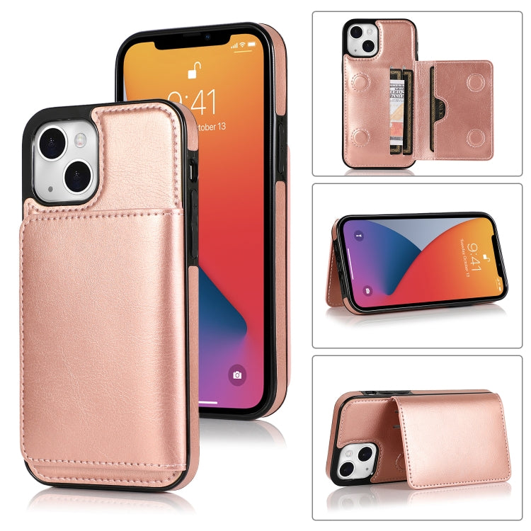 Shockproof PU + TPU Protective Case with Card Slots & Holder, For iPhone 13 mini, For iPhone 13, For iPhone 13 Pro, For iPhone 13 Pro Max Shockproof PU + TPU Protective Case with Card Slots & Holder, For iPhone 13 mini, For iPhone 13, For iPhone 13 Pro, For iPhone 13 Pro Max