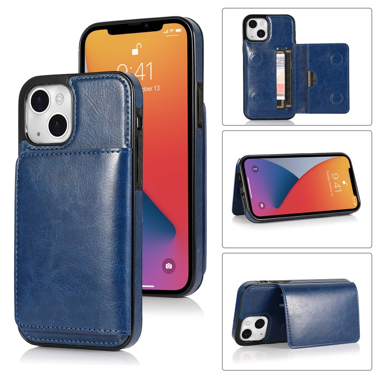 Shockproof PU + TPU Protective Case with Card Slots & Holder, For iPhone 13 mini, For iPhone 13, For iPhone 13 Pro, For iPhone 13 Pro Max Shockproof PU + TPU Protective Case with Card Slots & Holder, For iPhone 13 mini, For iPhone 13, For iPhone 13 Pro, For iPhone 13 Pro Max