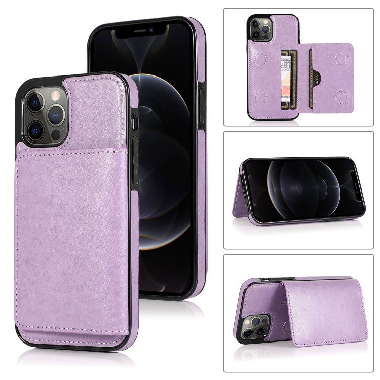 Shockproof PU + TPU Protective Case with Card Slots & Holder, For iPhone 13 mini, For iPhone 13, For iPhone 13 Pro, For iPhone 13 Pro Max Shockproof PU + TPU Protective Case with Card Slots & Holder, For iPhone 13 mini, For iPhone 13, For iPhone 13 Pro, For iPhone 13 Pro Max