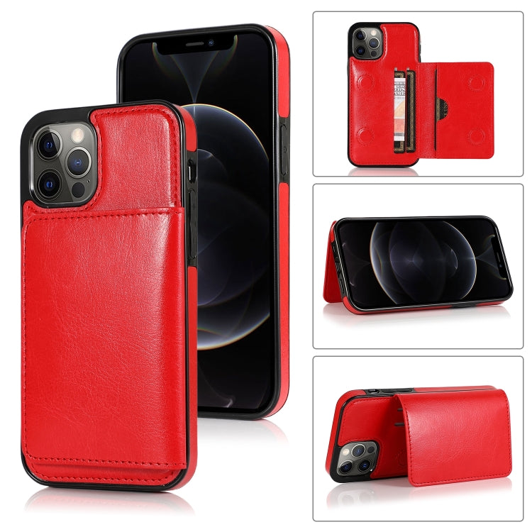 Shockproof PU + TPU Protective Case with Card Slots & Holder, For iPhone 13 mini, For iPhone 13, For iPhone 13 Pro, For iPhone 13 Pro Max Shockproof PU + TPU Protective Case with Card Slots & Holder, For iPhone 13 mini, For iPhone 13, For iPhone 13 Pro, For iPhone 13 Pro Max