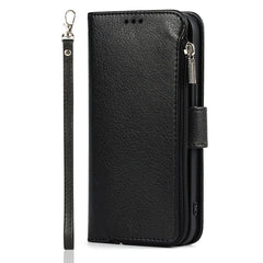 Microfiber Zipper Horizontal Flip Leather Case with Holder & Card Slots & Wallet, For iPhone 13 mini, For iPhone 13, For iPhone 13 Pro, For iPhone 13 Pro Max