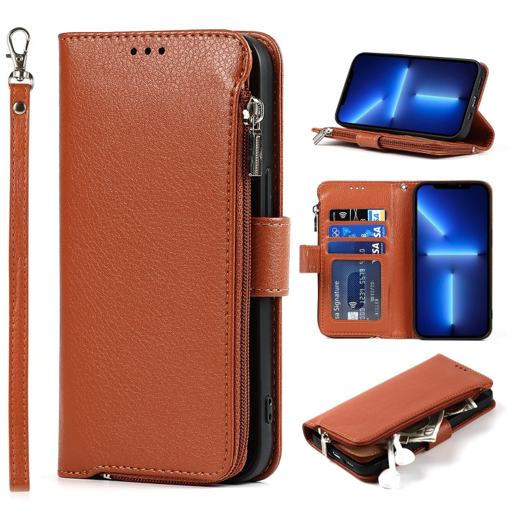 Microfiber Zipper Horizontal Flip Leather Case with Holder & Card Slots & Wallet, For iPhone 13 mini, For iPhone 13, For iPhone 13 Pro, For iPhone 13 Pro Max Microfiber Zipper Horizontal Flip Leather Case with Holder & Card Slots & Wallet, For iPhone 13 mini, For iPhone 13, For iPhone 13 Pro, For iPhone 13 Pro Max