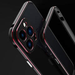 Aurora Series Objektivschutz + Schutzhülle mit Metallrahmen, für iPhone 13 Pro, für iPhone 13 Pro Max