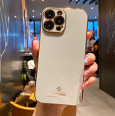 Funda protectora de TPU con orificio preciso y marco de metal galvanizado para iPhone 13 mini, iPhone 13, iPhone 13 Pro, iPhone 13 Pro Max