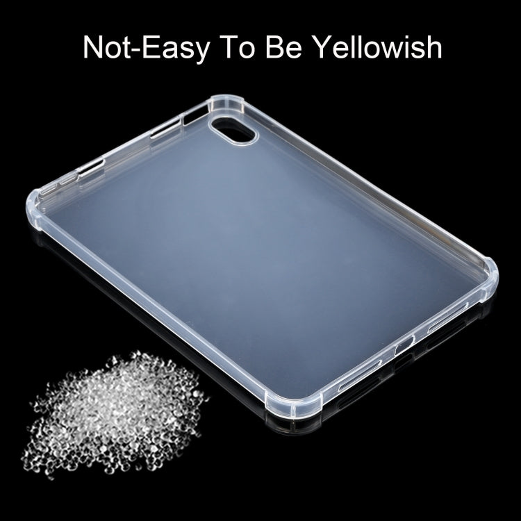 Funda de TPU transparente a prueba de golpes con cuatro esquinas de 3 mm para iPad mini 2024/mini 6, para iPad mini 2024/mini 6 Funda de TPU transparente a prueba de golpes con cuatro esquinas de 3 mm para iPad mini 2024/mini 6, para iPad mini 2024/mini 6