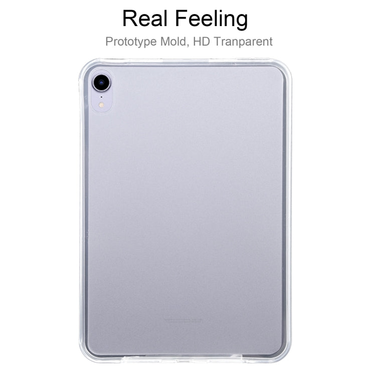 Funda protectora suave de TPU transparente de 3 mm para iPad mini 2024/mini 6, para iPad mini 2024/mini 6 Funda protectora suave de TPU transparente de 3 mm para iPad mini 2024/mini 6, para iPad mini 2024/mini 6