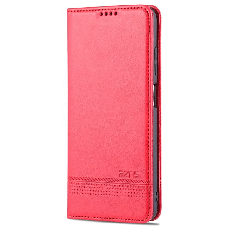 AZNS Magnetic Calf Texture Horizontal Flip Leather Case with Card Slots & Holder & Wallet, For Samsung Galaxy A03s 166mm AZNS Magnetic Calf Texture Horizontal Flip Leather Case with Card Slots & Holder & Wallet, For Samsung Galaxy A03s 166mm