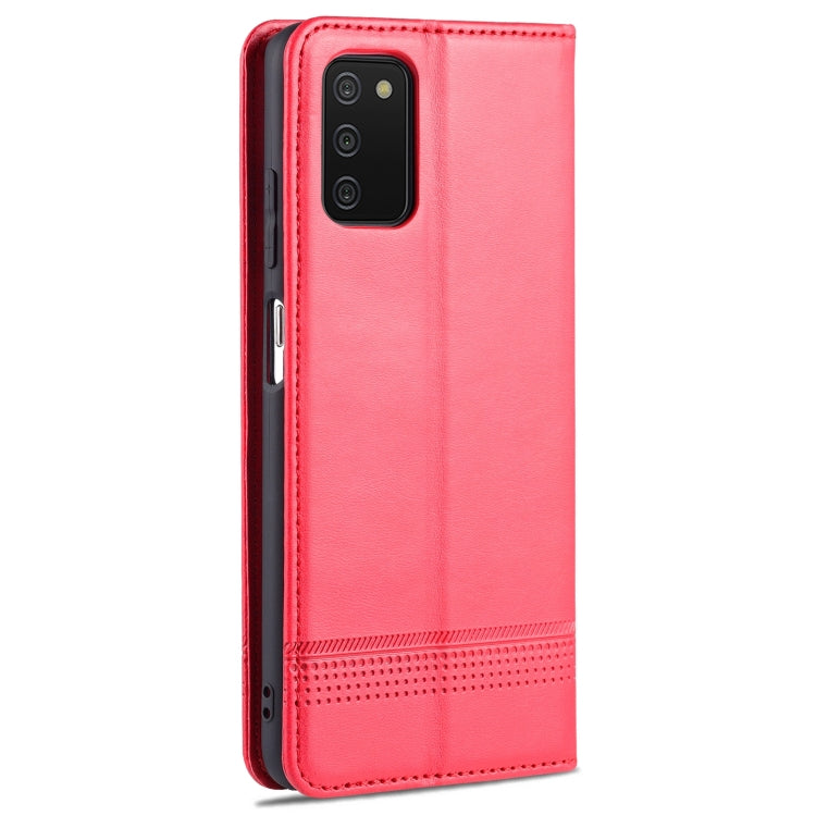 AZNS Magnetic Calf Texture Horizontal Flip Leather Case with Card Slots & Holder & Wallet, For Samsung Galaxy A03s 166mm AZNS Magnetic Calf Texture Horizontal Flip Leather Case with Card Slots & Holder & Wallet, For Samsung Galaxy A03s 166mm
