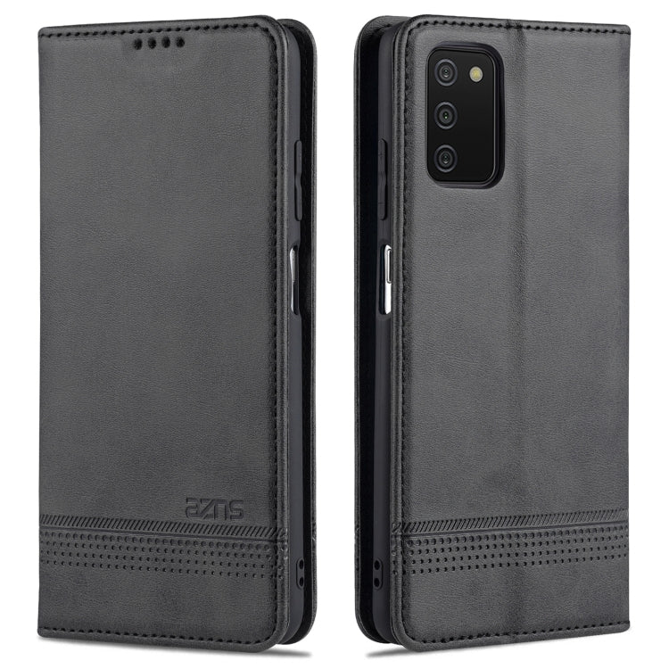 AZNS Magnetic Calf Texture Horizontal Flip Leather Case with Card Slots & Holder & Wallet, For Samsung Galaxy A03s 166mm AZNS Magnetic Calf Texture Horizontal Flip Leather Case with Card Slots & Holder & Wallet, For Samsung Galaxy A03s 166mm