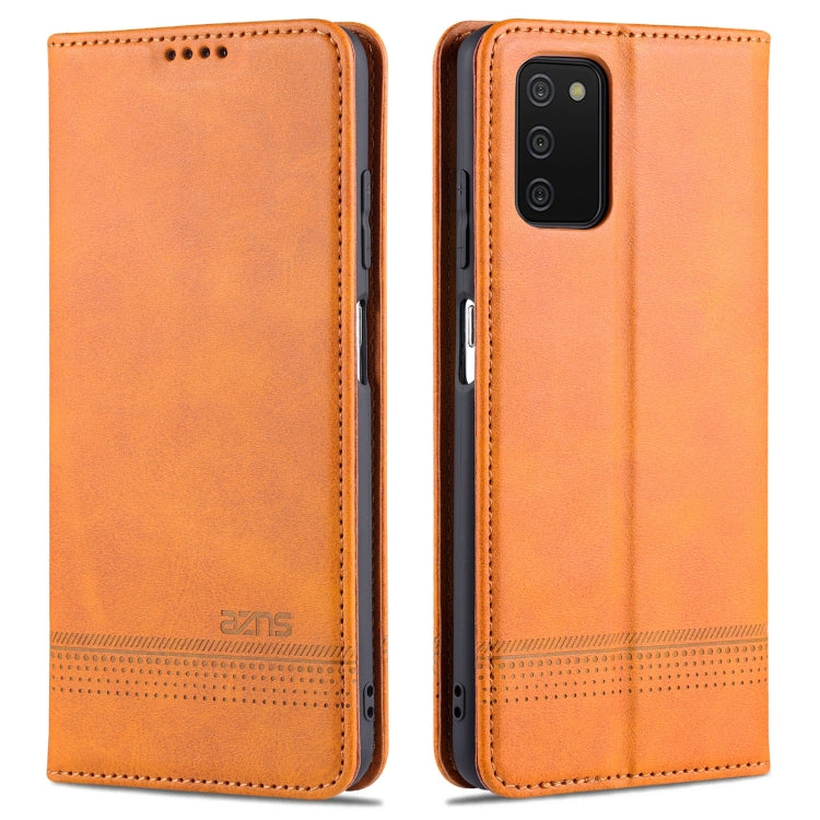 AZNS Magnetic Calf Texture Horizontal Flip Leather Case with Card Slots & Holder & Wallet, For Samsung Galaxy A03s 166mm AZNS Magnetic Calf Texture Horizontal Flip Leather Case with Card Slots & Holder & Wallet, For Samsung Galaxy A03s 166mm