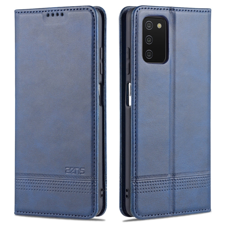 AZNS Magnetic Calf Texture Horizontal Flip Leather Case with Card Slots & Holder & Wallet, For Samsung Galaxy A03s 166mm AZNS Magnetic Calf Texture Horizontal Flip Leather Case with Card Slots & Holder & Wallet, For Samsung Galaxy A03s 166mm