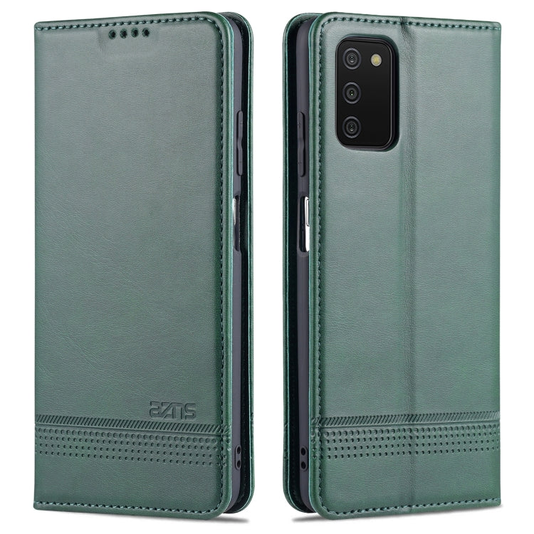 AZNS Magnetic Calf Texture Horizontal Flip Leather Case with Card Slots & Holder & Wallet, For Samsung Galaxy A03s 166mm AZNS Magnetic Calf Texture Horizontal Flip Leather Case with Card Slots & Holder & Wallet, For Samsung Galaxy A03s 166mm