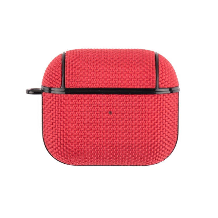 Funda protectora de nailon impermeable para auriculares inalámbricos con gancho para AirPods 3, para AirPods 3