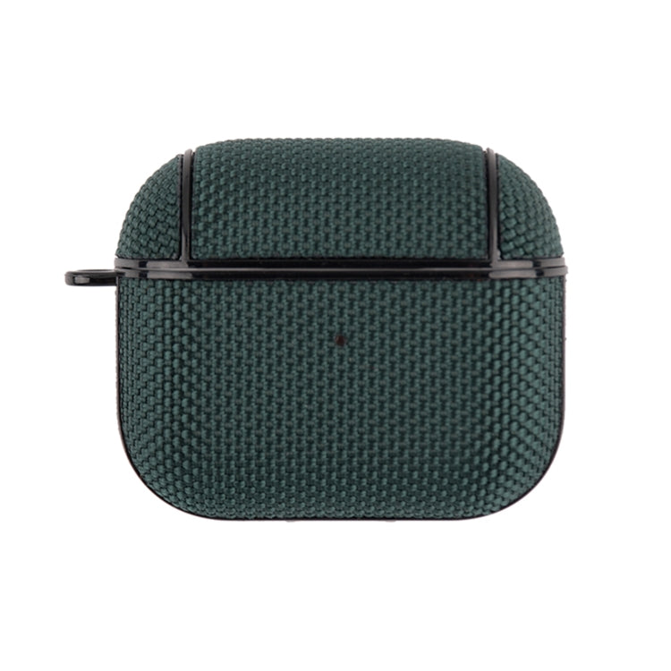 Funda protectora de nailon impermeable para auriculares inalámbricos con gancho para AirPods 3, para AirPods 3 Funda protectora de nailon impermeable para auriculares inalámbricos con gancho para AirPods 3, para AirPods 3