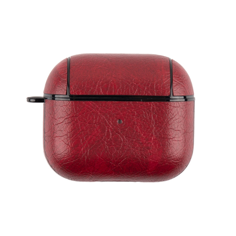 Funda protectora de cuero a prueba de golpes para auriculares inalámbricos AirPods 3, para AirPods 3 Funda protectora de cuero a prueba de golpes para auriculares inalámbricos AirPods 3, para AirPods 3