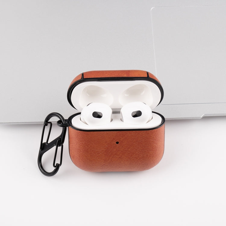 Funda protectora de cuero a prueba de golpes para auriculares inalámbricos AirPods 3, para AirPods 3 Funda protectora de cuero a prueba de golpes para auriculares inalámbricos AirPods 3, para AirPods 3